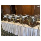 5 Roll Top Chafers