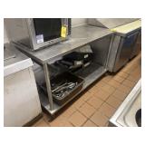 Stainless 56in Prep Table