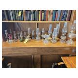 20 Various Size Oil Lamps