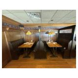Two Booths With Dividers
