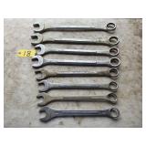 8 Oversized Combination Wrenches