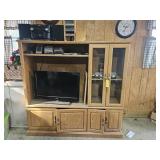 Home Entertainment Center, RCA TV & CD Player