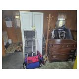 Dresser, Cabinet, Step Ladder