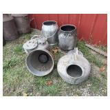 Stainless Milkers and Cans