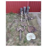 Tractor Seats, Primitives, Hay Hooks