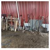 Shovels, Scythes, Axes, Wedges, Handtools