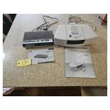 Bose Wave Radio/CD Player, GE Clock Radio