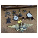 Trivets, Eagle, Measure cups, Sterling