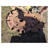 2 Tractor Wheel Weights