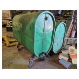 2 Waste Oil Tanks