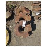 3 Farmhall Tractor Weights