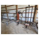 Bench Press, Butterfly and Lat Equipment