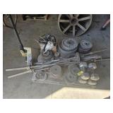 Pallet of Gym Weights