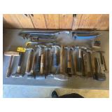 Hammers, Pry Bars, Letter Punches