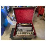 Vintage Pollina Accordion with Case