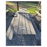 2 - 6ft Picnic Tables