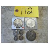 Silver Dollars, Quarter, Dimes, Thaler