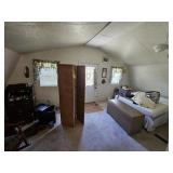 Queen Bed, Blanket Chest, Bi-Fold Divider