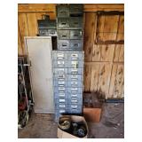 Metal Cabinets w/ Contents