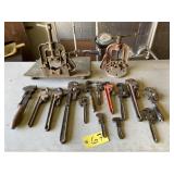 Pipe Wrenches and Pipe Vises