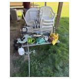 Plastic Patio Furniture and Decor