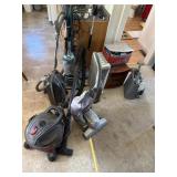 Several Vacuum Cleaners