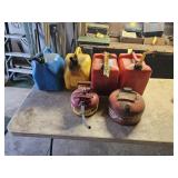 6 Fuel Cans