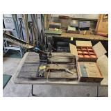 Clay Pigeon Thrower & 2 Boxes of Clay Pigeons