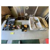 2 Bostitch Pneumatic Nail Guns with Nails