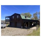 Garage w/ Studio Style Living Space & 50 +/- Acres