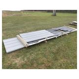 740 L.F. Slate Gray Metal Roofing