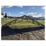 22 Trusses 24 ft 7 in 3/12 pitch