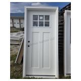 36 in. 6 lite Left Right Hand Inswing Door