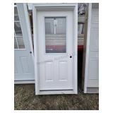 36 in. Half Glass Left Hand Inswing Door