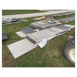 896 L.F. Clay Metal Roofing