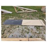 730 L.F. Tan Metal Roofing
