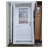 36 in. Half Glass Left Hand Inswing Door
