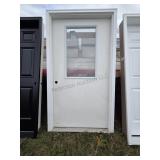 42 in. Half Glass Right Hand Inswing Door