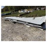1231 L.F. Brite White Damaged Metal Roofing