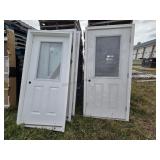 4- 36 in. Damaged Doors