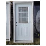 36 in. 9 lite Right Hand Inswing  Door