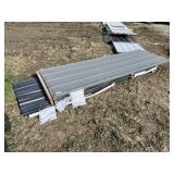 603 L.F. Quartz Black / Quartz Cha Metal Roofing