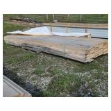 Approx 96-14 ft. 6 in. x 7 1/4 in x 1/2 in boards