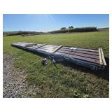 1410 L.F. Burgundy Metal Roofing