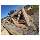 23 Trusses 27 ft 10 in 4/12 pitch