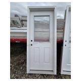 32 in. Half Glass Right Hand Inswing Door