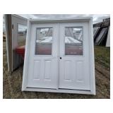 72 in. French Doors with Right Hand Inswing