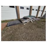 979 L.F. Black Metal Roofing