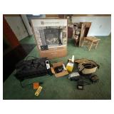 Electric Fire Place and Cameras
