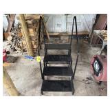 Metal Steps and Railing